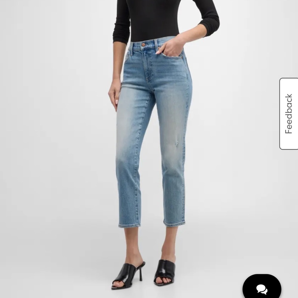 Pistola Monroe Crop Straight Leg Jean